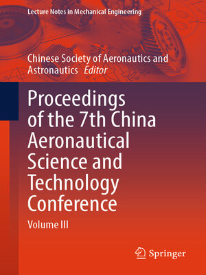 cover image of Proceedings of the 7th China Aeronautical Science and Technology Conference